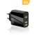 Hálózati töltő, 5 port, 65 W gyorstöltés, 3 x USB, 2 x Type-C, univerzális kompatibilis KOC-123