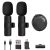 Vezeték nélküli Lavalier Mikrofon iPhone és Android készülékekhez, 2db KOC-121