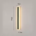 60 cm-es kültéri LED fali lámpa