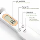 Digitális mérőkanál LCD kijelzővel