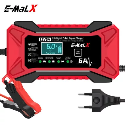 Intelligens akkumulátortöltő 12V 6A