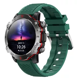   Z21 Max Okosóra – Bluetooth hívás, valós pulzusmérés, sport és okos funkciók - Zöld