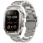 Z17 Max okosóra, ezüst - Bluetooth-hívás funkcióval, pulzusmérővel, lépésszámlálóval, alváskövetéssel