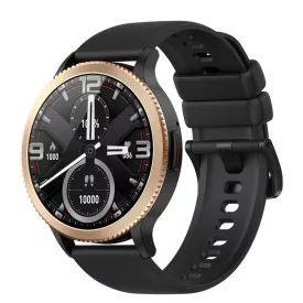   T01 fekete okosóra - Bluetooth-hívás, pulzusmérő, lépésszámláló