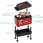 diymore 8125MG digitális szervómotor, 25 kg, 270°, fém hajtómű