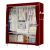 Sorno Mobil gardróbszekrény barna 125cm*45cm*168cm TT-1016