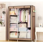 Sorno Mobil gardróbszekrény barna 125cm*45cm*168cm TT-1016