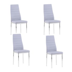   GoldFan világos szürke szék nappali/étkező 4 darabos KOC-136