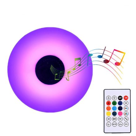 RGB lámpa beépített hangszóróval 20W távirányítóval E27 TT-2001