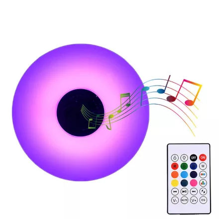 RGB lámpa beépített hangszóróval 20W távirányítóval E27 TT-2001