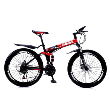 Amin 686 hegyi bicikli fekete-piros BCG9914