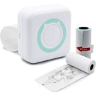 Hordozható akkumulátoros mini printer, intelligens nyomtató hőpapírral, bluetooth kapcsolattal TT-2004
