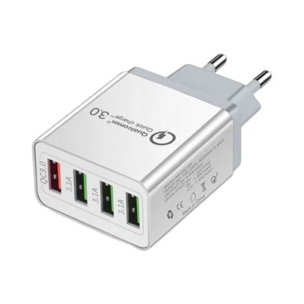 4 USB portos hálózati töltő CAIP-33