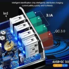 4 USB portos hálózati töltő CAIP-33