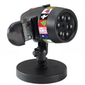   Prolight Lézer shower slideprojector karácsonyi fényjáték 12 mintával PRL-C23746
