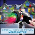 Prolight Lézer shower slideprojector karácsonyi fényjáték 12 mintával PRL-C23746